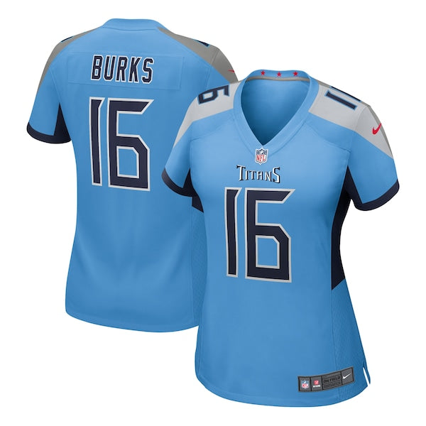 Treylon Burks Tennessee Titans Nike Women's Team Game Jersey -  Light Blue