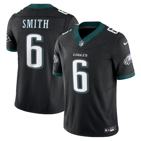 DeVonta Smith Philadelphia Eagles Nike Alternate Vapor F.U.S.E. Limited Jersey - Black/Green/White