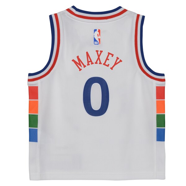 Tyrese Maxey Philadelphia 76ers Nike Toddler 2024/25 Swingman Player Jersey - City Edition - White