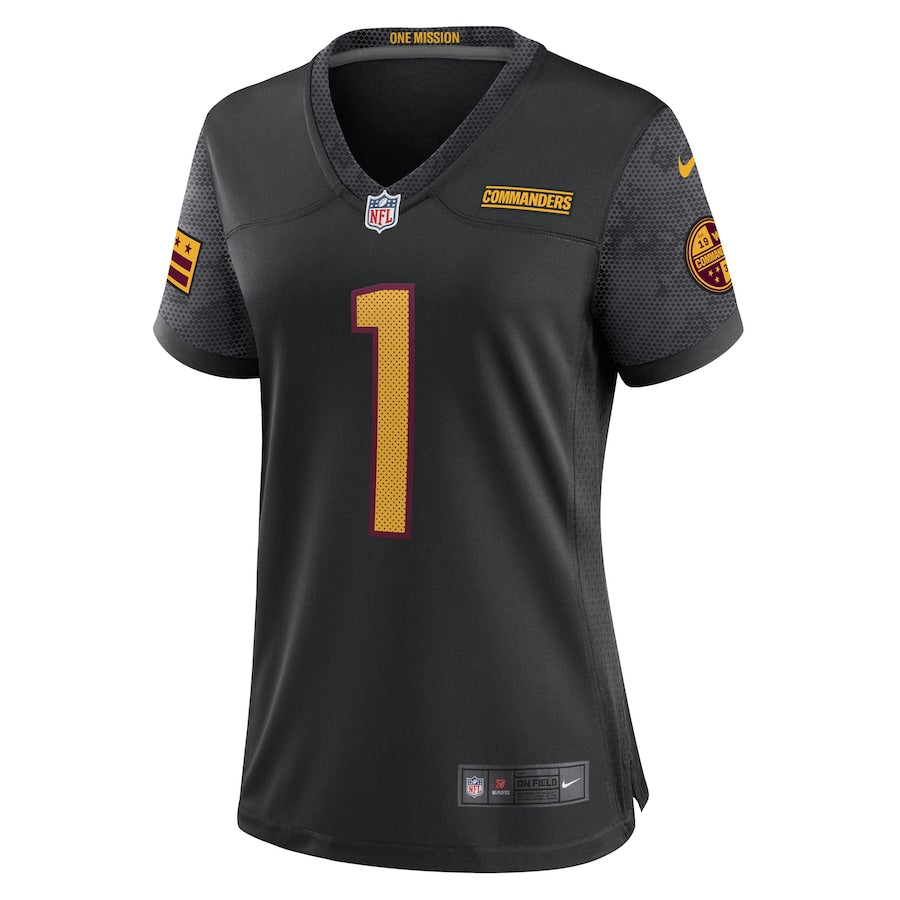 Jahan Dotson Washington Commanders Nike Women's Alternate Game Jersey - Black