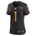 Jahan Dotson Washington Commanders Nike Women's Alternate Game Jersey - Black