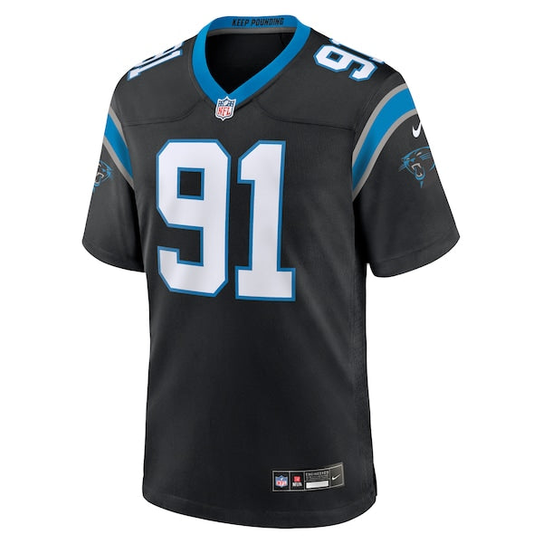 Nick Thurman Carolina Panthers Nike Team Game Jersey -  Black
