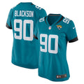 Angelo Blackson Jacksonville Jaguars Nike Women's Team Game Jersey -  Teal