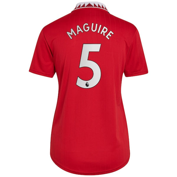 Harry Maguire Manchester United adidas Women's 2022/23 Home Replica Player Jersey - Red