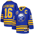 Pat LaFontaine Buffalo Sabres Youth 1992 Blue Line Player Jersey - Royal