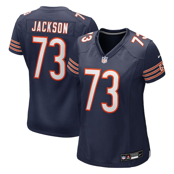 Jonah Jackson Chicago Bears Nike Women's Team Game Jersey -  Navy