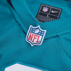 Travis Hunter Jacksonville Jaguars Nike 2025 NFL Draft First Round Pick Game Jersey - Teal/Black/White