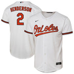Gunnar Henderson Baltimore Orioles Nike Youth Home Replica Player Jersey - White