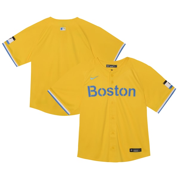 Boston Red Sox Nike Toddler City Connect Limited Jersey - Gold