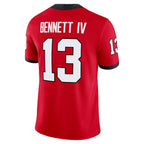 Stetson Bennett Georgia Bulldogs Nike Player Game Jersey - Red