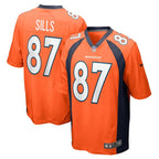 David Sills Denver Broncos Nike Team Game Jersey -  Orange