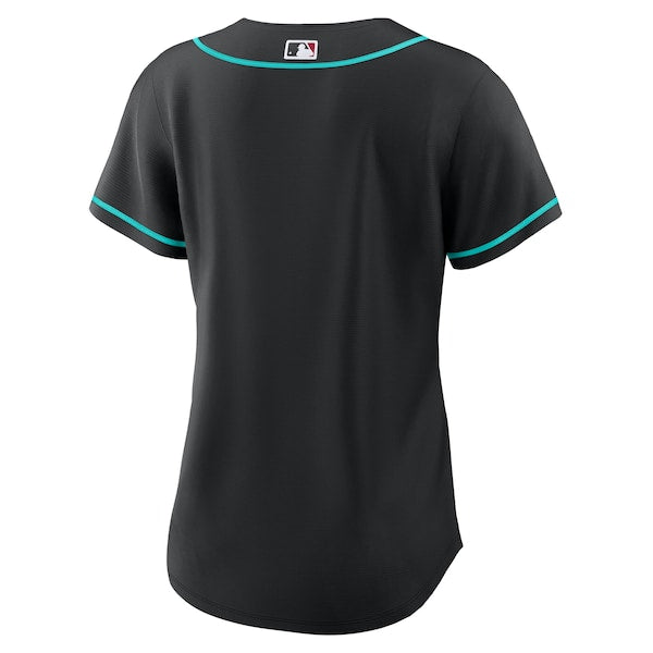 Arizona Diamondbacks Nike Women's Alternate Replica Jersey - Black
