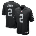 Ashton Jeanty Las Vegas Raiders Nike 2025 NFL Draft First Round Pick Game Jersey - Black