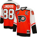 Eric Lindros Philadelphia Flyers Captain Patch 1996/97 Blue Line Player Jersey - Orange