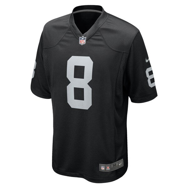 Josh Jacobs Las Vegas Raiders Nike Game Player Jersey - Black/White