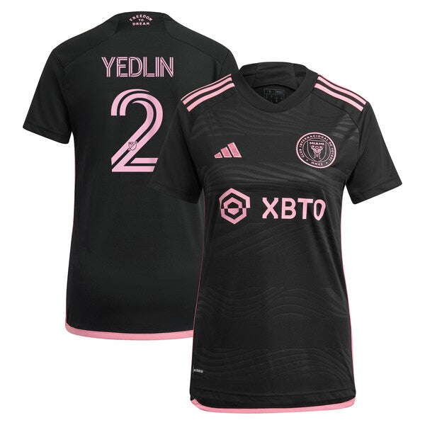 DeAndre Yedlin Inter Miami CF adidas Women's 2024 La Noche Replica Player Jersey - Black