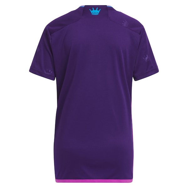 Charlotte FC adidas Women's 2023 Crown Jewel Kit Replica Jersey - Purple