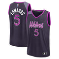Anthony Edwards Minnesota Timberwolves  2025/26 City Edition Fast Break Jersey - Purple