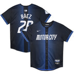 Javier Baez Detroit Tigers Nike Preschool 2024 City Connect Limited Jersey - Navy