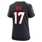 Kris Boyd Houston Texans Nike Women's Team Game Jersey -  Navy