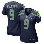 Kenneth Walker III Seattle Seahawks Nike Women's 50th Season Game Jersey - College Navy/Royal