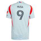Petar Musa FC Dallas adidas 2025 The Inferno Kit Authentic Player Jersey - Light Blue