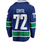 Filip Chytil Vancouver Canucks  Home Breakaway Jersey - Blue