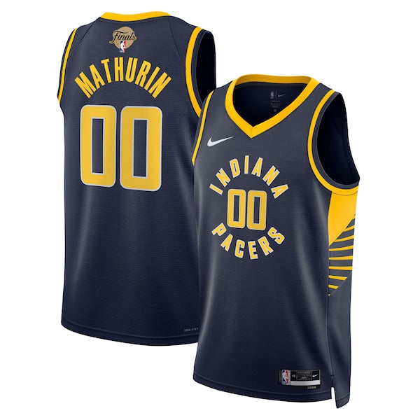 Bennedict Mathurin Indiana Pacers Nike Unisex 2025 NBA Finals Swingman Jersey - Icon Edition - Navy