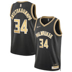 Giannis Antetokounmpo Milwaukee Bucks Nike Unisex  Select Series Swingman Jersey – Black
