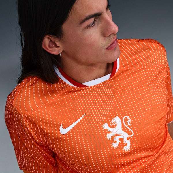 Netherlands Women's National Team Nike 2025/26 Home Replica Jersey - Orange