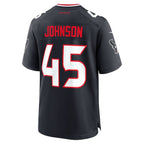 Jakob Johnson Houston Texans Nike Team Game Jersey -  Navy