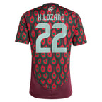 Hirving Lozano Mexico National Team adidas 2024 Home Replica Player Jersey - Burgundy