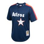 Nolan Ryan Houston Astros Youth Cooperstown Collection Mesh Batting Practice Jersey - Navy