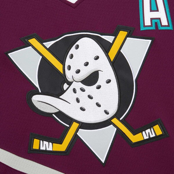 Teemu Selanne Anaheim Ducks 1996-97 Power Play Jersey - Purple/White