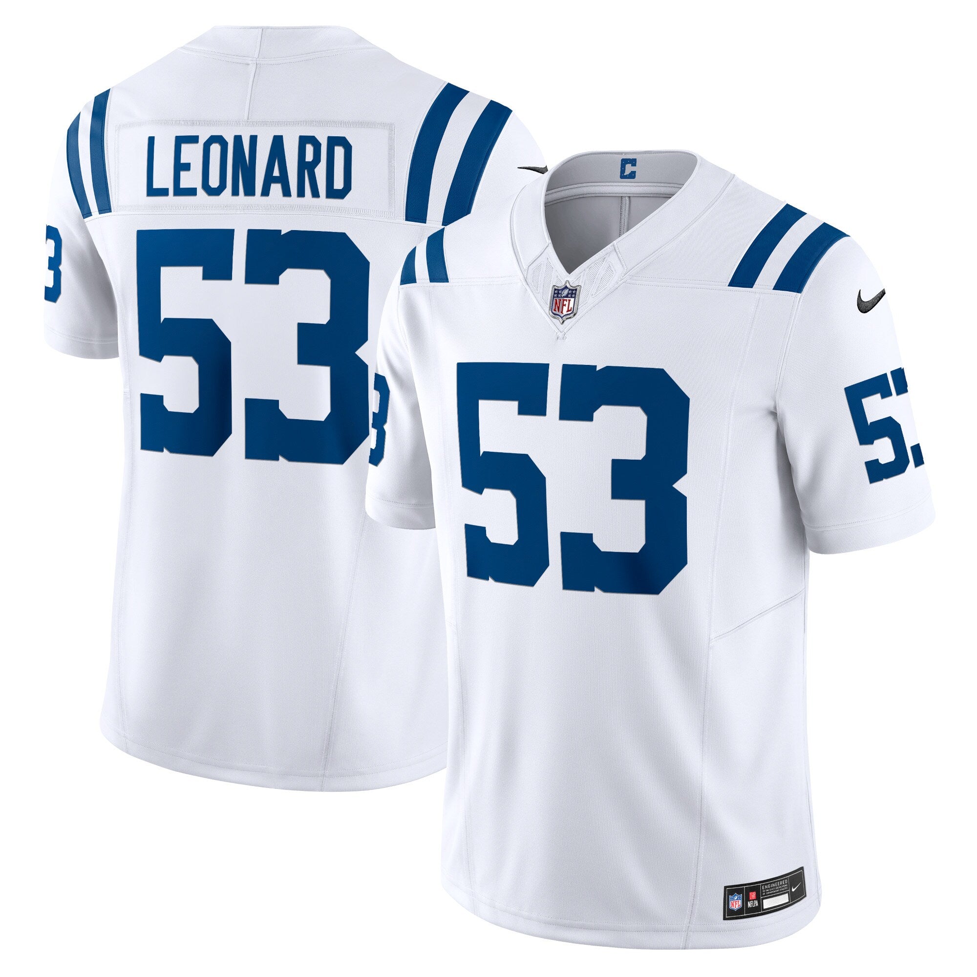 Shaquille Leonard Indianapolis Colts Nike Vapor F.U.S.E. Limited Jersey - Blue/Royal/White