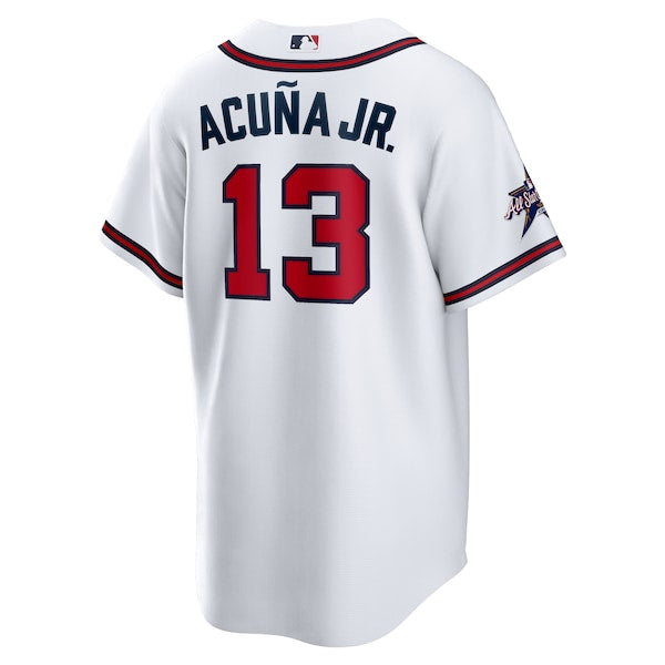 Ronald Acuña Jr. Atlanta Braves Nike Youth 2025 MLB All-Star Game Home Replica Player Jersey - White