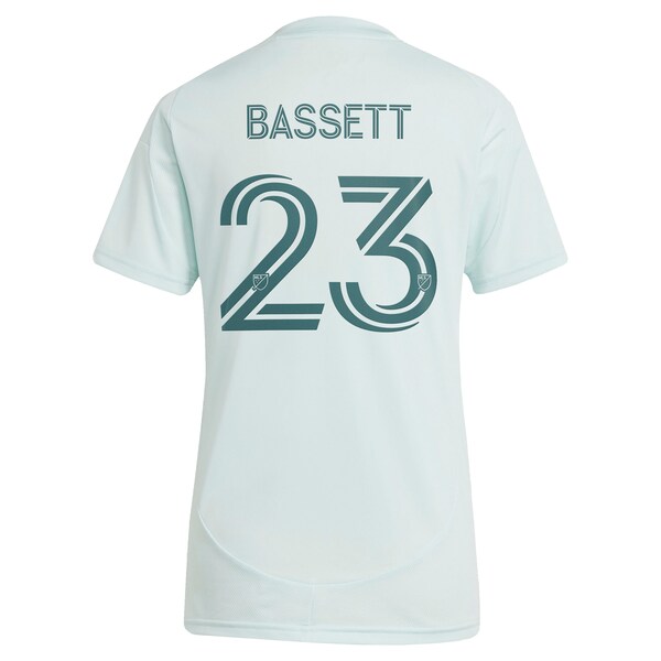 Cole Bassett Colorado Rapids adidas Women's 2025 Headwaters Replica Player Jersey - Green
