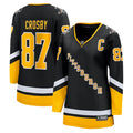 Sidney Crosby Pittsburgh Penguins  Women's 2021/22 Alternate Premier Breakaway Player Jersey - Black