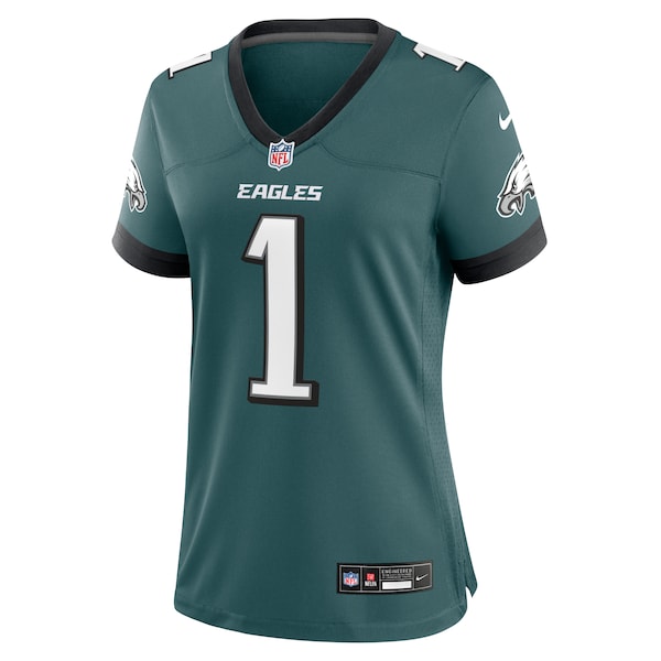 Jalen Hurts Philadelphia Eagles Nike Women's Team Game Jersey - Midnight Green