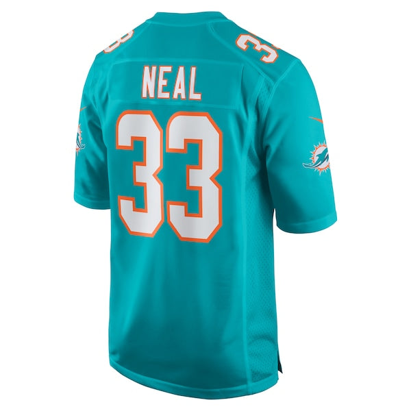 Siran Neal Miami Dolphins Nike  Game Jersey -  Aqua