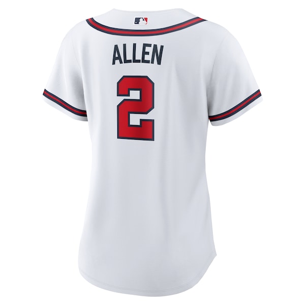 Nick Allen Atlanta Braves Nike Women's Home Replica Jersey - White
