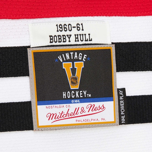 Bobby Hull Chicago Blackhawks 1960-61 Power Play Jersey - Scarlet