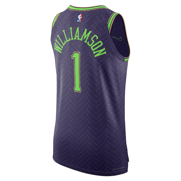 Zion Williamson New Orleans Pelicans Nike 2024/25 Authentic Player Jersey - City Edition - Purple