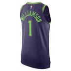 Zion Williamson New Orleans Pelicans Nike 2024/25 Authentic Player Jersey - City Edition - Purple