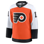 Travis Konecny Philadelphia Flyers  Home Premium Jersey - Burnt Orange