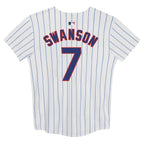 Dansby Swanson Chicago Cubs Nike Preschool Home Game Jersey - White