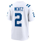 Carson Wentz Indianapolis Colts Nike Game Jersey - White/Royal