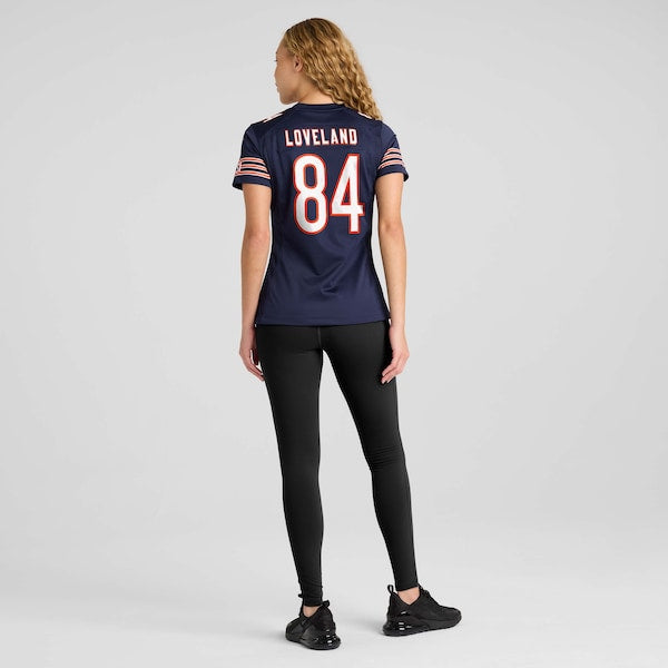 Colston Loveland Chicago Bears Nike Women's Team Game Jersey -  Navy