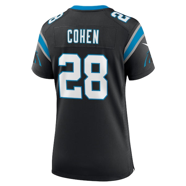 Tarik Cohen Carolina Panthers Nike Women's  Game Jersey -  Black