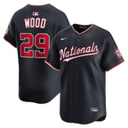 James Wood Washington Nationals Nike Alternate Limited Player Jersey - Navy